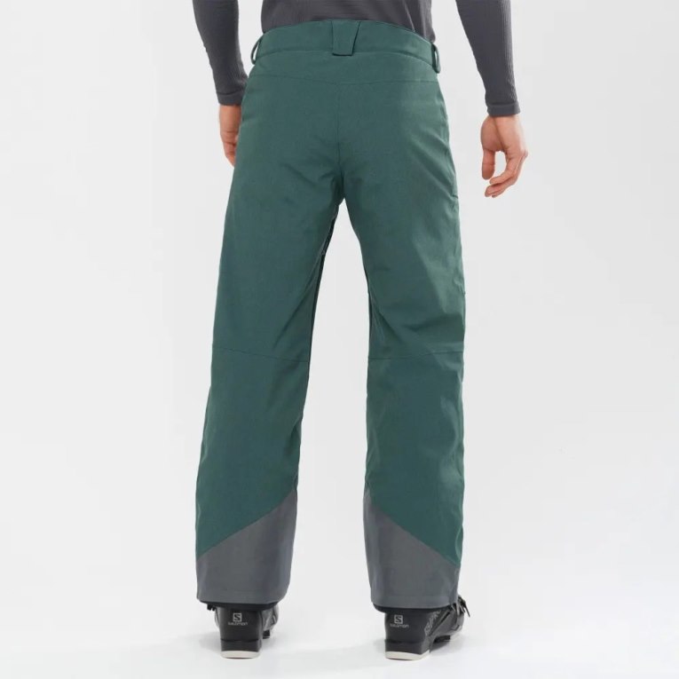 Calça De Esqui Salomon Untracked Masculino Verdes | PT S38195